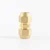 Conector de Tubería de Cobre-Aluminio para Aire Acondicionado Junta de Extensión Conector de Tuerca de Cobre Puro Extensión Conector de Tubería de Cobre