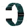 Para Fitbit versa3/sense reloj inteligente universal correa de reloj de resina metal acero de tres bolas correa de reloj