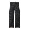 Design Retrô Americano Camuflado Jeans Unissex Roupa de Trabalho Solta Casual Reta Perna Larga Emagrecimento