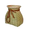 Cestas de Pescado de Bambú Hechas a Mano, Mochilas Pequeñas, Carrillones de Viento, Productos de Bambú, Artículos Decorativos, Recolección de Té, Accesorios para Actuaciones de Danza, Cestas de Bambú, Cestas para Arreglos Florales