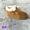 Zapatos Birkenstock de Terciopelo Grueso para Mujer 2025 Nuevos para Exteriores Retro Peludos Cómodos Cálidos de Algodón Venta al por Mayor