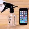 Riego Maceta de Riego para Flores Botella de Agua Transparente Presionador de Maquillaje Tijeras de Barbería Botella Pulverizadora Pequeña Botella de Spray para el Cabello