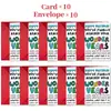 Tarjetas de Felicitación Divertidas Transfronterizas con Sobres, Selección Multitemática, Tarjetas de Mensaje para Enviar Bendiciones, Wholesale de Temu Amazon