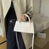 2026 principios de otoño textura vintage simple y elegante bolso cruzado casual bolso cuadrado pequeño de Instagram bolso de mano de moda para el trabajo