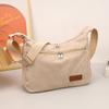 Bolso bandolera Bolso de mano de pana Bolso tote 2024 Nuevo estilo coreano Color sólido Popular Rayado Bolso de hombro Bolso de mujer Moderno
