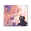 Alfombrilla de Ratón Pequeña Engrosada para Niñas, Pad de Computadora de Aspecto Elegante y Lindo para Uso en Oficina, Tamaño Mediano al por Mayor, Resistente a Manchas y Personalizable