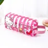 Estuche para lápices de estudiante, de material impermeable doble, bonito estuche de papelería con dibujos animados para niños, estuche grande para lápices.