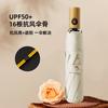 Sombrilla de Sol con Mango de Madera de 16 Costillas en Forma de Corazón, Protección UV, Sombrilla para Sol o Lluvia para Estudiantes Mujeres, Resistente al Viento, Reforzada, Duradera, Sombrilla de Sol Engrosada