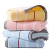 Oro No. 01Ka0357A Toalla de Algodón Puro para el Hogar Suave y Absorbente Estándar Clase A Toalla Facial 74*34 Una Pieza Envío Directo
