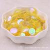 10 Piezas Colgantes Laterales Piezas Redondas Flash Escama de Pescado Hecho a Mano Color Lentejuelas Planas Abalorios Ropa Accesorios Vestido de Novia