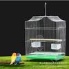 Yuedi jaula para pájaros con electrochapado pájaro loro octavo hermano hermano mirlo jaula para pájaros enamorado nido de pájaro jaula grande para pájaros B318