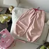 Liquidação - Sem Reposição Calças Infantis Estilo Primavera Calças Cargo Casuais Calças Esportivas de Outono para Meninas