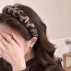 Pinza Grande de Pelo de Felpa con Estampado de Leopardo para Otoño e Invierno para Mujer 2026 Nuevo Estilo Pinza de Pelo de Gama Alta para la Parte Trasera de la Cabeza Elegante Pinza de Tiburón Accesorio para el Cabello