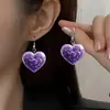 Adequado para Pingentes, Brincos em Formato de Coração, Brincos Acrílicos Temáticos de Rosa para o Dia da Mulher, Dia dos Namorados, Vários Estilos da Moda Perfeitos e Novos