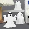 Nuevos Adornos de Halloween de Amazon con Dedos Medios de Fantasma Lindo Transfronterizos Corazón de Fantasma con Dedos Medios