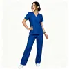 Suministro transfronterizo de batas médicas, uniformes de doctor y enfermera de hospital para hombres y mujeres, uniformes quirúrgicos, batas médicas