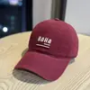 Gorra de Béisbol con Bordado de Letras Pequeñas de Estilo Simple 2026, Gorra Suave Versátil Casual para Mujer, que Hace que la Cara se Vea Más Pequeña