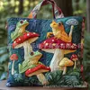 Bolso de Mano con Estampado de Moda Tendencia para Mujer 3D Transfronterizo Nuevo Producto Temu Amazon Bolso de Hombro Lona 300g