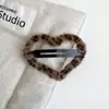 Pinza para el Cabello de Leopardo Popular en Internet para Mujer Clip BB de Felpa Cabello Pinza para el Cabello de Corea del Sur Pinza para el Cabello Adorno para el Cabello Pinza para el Flequillo Pinza para Cabello Roto