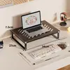 Soporte de altura ajustable para computadora, soporte para portátil, parrilla para barbacoa, base de enfriamiento para bolígrafos, soporte de escritorio, soporte flotante para monitor