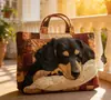 2026 Sitio Independiente Transfronterizo Amazon Bolso Tote Acolchado con Estampado Digital Nuevo para Viajes Diarios y Uso Casual