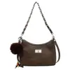 Bolso de Mano Acolchado Bordado con Cadena para Mujer, Nuevo Bolso Cruzado de Moda Tendencia Otoño 2026, Bolso de Hombro y Debajo del Brazo