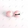 22mm Cor Pequeno Sino Acessórios Chaveiro Candy Color Metal Paint Bell Decoração de Árvore de Natal Pet