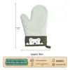 Luvas de Silicone para Isolamento Térmico Espessas Antiderrapantes Alta Temperatura Luvas de Forno Cozimento Anti-queimadura Cozinha Micro-ondas Especial Prendedor de Mão