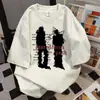 Camiseta Pesada de Manga Corta con Cuello Redondo de Diseño Retro para Hombre, Verano Estilo Americano High Street Adelgazante Estilo Neutro Top de Algodón Puro