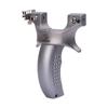 Aço inoxidável 440 estilingue de couro plano dossel Marshal tie-free CNC punho de alumínio estilingue Alashan dispositivo estilingue de uma alça