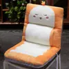 Cojín de Silla Engrosado, Cojín Lumbar, Respaldo, Cojín Integrado para Glúteos Sedentarios de Oficina, Cojín de Asiento de Felpa para Dormitorio de Estudiantes