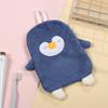 Toalla de Mano de Pingüino Se Puede Colgar Toalla de Mano Linda Toalla de Mano para Niños Pañuelo de Baño Trapo de Terciopelo Coral
