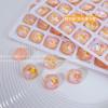 Internet Red Explosivo Grasa Uñas Cuadradas Arte de Uñas Diamante Súper Flash K9 Producto Alto Cristal de Vidrio con Forma Multicorte Adornos de Diamantes para Uñas