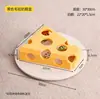 Juguete para Gatos Gadget de Autoentretenimiento, Laberinto Rompecabezas de Queso de Fieltro para Gatos, Caja de Queso con Bolas, Palo Juguete para Rascar Gatos