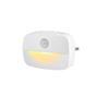 Luz Noturna LED Inteligente com Sensor de Movimento Plug-in Mais Vendida para Uso Doméstico, Adequada para Cabeceira, Corredor, Quarto, Guarda-Roupa e Entradas