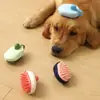 Cepillo para Mascotas, Suministros de Limpieza para Gatos y Perros, Cepillo de Masaje para Mascotas, Eliminación Profunda de Pelo y Aseo para Perros, Eliminación de Pelo Suelto y Muda