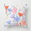 Suministro directo de fábrica flores y plantas naturales frescas funda de almohada decorativa funda para respaldo de asiento de coche respaldo de estudio cojín de respaldo una variedad opcional