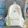 Nueva Mochila Escolar Pequeña Versátil de Color Sólido para Niñas, Mini Mochila Estilo Coreano para Estudiantes, Mochila Casual Simple de Alta Estética