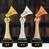 Personalização de Troféus e Medalhas de Cristal para Badminton, Basquete, Futebol, Competições Esportivas, Reuniões Anuais, Gravação Criativa Comemorativa