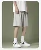 Pantalones Cortos Casuales de Verano Transfronterizos para Hombre, Marca de Moda, Corte Holgado, Moda Casual, Versátiles Pantalones Cortos de Cinco Puntos Estilo Coreano
