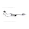 Novos Brincos Piercing Estilosos de Liga de Titânio Longo em Formato de U Estilo Punk para Ponte do Ouvido Confortáveis para Osso da Orelha Ponto de Diabo Cônico Pontiagudo