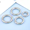 Hebilla de Anillo de Resorte de Aleación de Zinc Accesorios para Joyería DIY Gancho para Collar Pulsera Colgante para Bolso Llavero de Equipaje