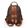 Mochila Retro Estampada de Cuero Suave de PU Nuevo 2024 para Comercio Exterior Transfronterizo, Versátil y Casual, Gran Capacidad, Bolsa para Salir y Viajar