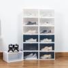 Caja de Almacenamiento para Zapatos de Plástico Transparente PP con Tapa abatible Caja de Almacenamiento para Zapatos del Hogar Se Puede Ensamblar Estante para Zapatos a Prueba de Polvo y Humedad Fabricante