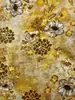 Nueva Tela Jacquard Estampada de Acetato Imitación con Diseños Florales, Estilo Chino Estilo Nacional Vestido Chaleco Cheongsam Tela Decorativa para Ropa