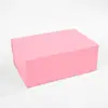 Caja Plegable de una Pieza con Lazo Disponible, Caja de Regalo de Empaque Portátil con Tapa abatible y Cierre magnético, Caja Vacía para Regalo de Cumpleaños, Caja de Papel