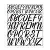 Novo Adesivo de Letra Adesiva de Vinil PVC Impermeável à Prova de Óleo Resistente a Rasgos com Recorte de Letra em Inglês Transfronteiriço