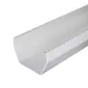 Bajo alero lavabo drenaje alero lluvia lavabo en forma de U pared exterior flujo de agua Villa tubo dosel plástico goteo