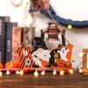 Mingguan Pequeno Novo Halloween Pingente de Letra de Madeira Festival Fantasma Abóbora Presente Decoração Suspensa Pátio Casa Presente Criativo