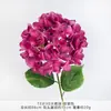 72 peças de buquês de flores artificiais de seda de hortênsia 3D, flores artificiais de plástico, decorações de alta qualidade para sala de estar, arranjos florais de casamento